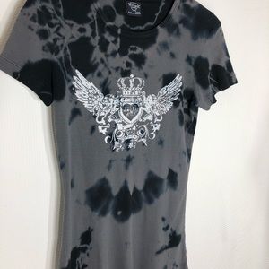 Sledge USA S/S Black/grey Thermal tie dye size L